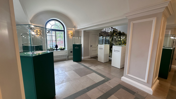 Rolex Watch event Display cabinets in Wales for Laings Jewellers